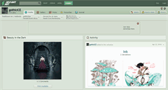 Desktop Screenshot of gothicice.deviantart.com