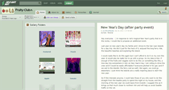 Desktop Screenshot of fruity-club.deviantart.com