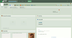 Desktop Screenshot of amaliel.deviantart.com