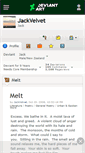 Mobile Screenshot of jackvelvet.deviantart.com