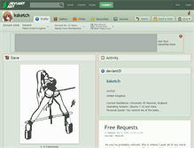 Tablet Screenshot of ksketch.deviantart.com