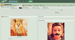 Desktop Screenshot of jillybean345.deviantart.com