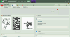 Desktop Screenshot of mikewulf.deviantart.com