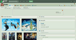 Desktop Screenshot of emalb.deviantart.com