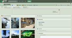 Desktop Screenshot of kat-is-baller.deviantart.com