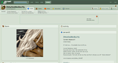 Desktop Screenshot of disturbedmediocrity.deviantart.com