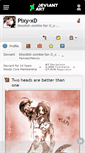 Mobile Screenshot of pixy-xd.deviantart.com