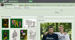 Desktop Screenshot of daforcefilms.deviantart.com