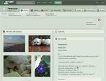 Tablet Screenshot of kaseysue.deviantart.com