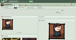 Desktop Screenshot of exandshadow.deviantart.com