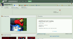 Desktop Screenshot of cheshirecat-17.deviantart.com