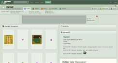 Desktop Screenshot of mankati.deviantart.com