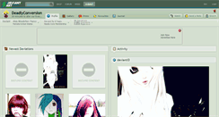 Desktop Screenshot of deadlyconversion.deviantart.com