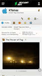 Mobile Screenshot of ktamas.deviantart.com