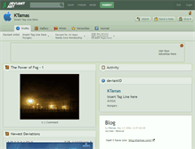 Tablet Screenshot of ktamas.deviantart.com