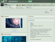 Tablet Screenshot of esk6a.deviantart.com