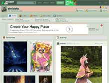 Tablet Screenshot of akelataka.deviantart.com