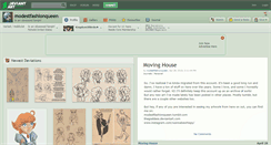 Desktop Screenshot of modestfashionqueen.deviantart.com