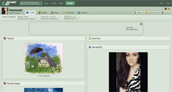 Desktop Screenshot of naomeart.deviantart.com