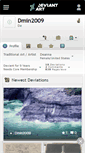 Mobile Screenshot of dmin2009.deviantart.com