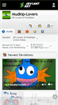 Mobile Screenshot of mudkip-lovers.deviantart.com