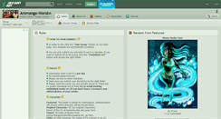 Desktop Screenshot of animanga-world.deviantart.com