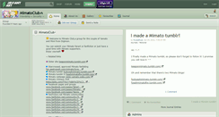 Desktop Screenshot of mimatoclub.deviantart.com