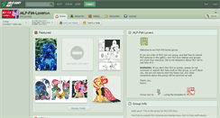 Desktop Screenshot of mlp-fim-lovers.deviantart.com