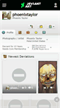 Mobile Screenshot of phoenixtaylor.deviantart.com