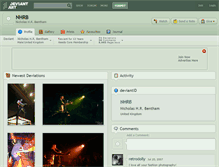 Tablet Screenshot of nhrb.deviantart.com
