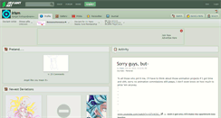 Desktop Screenshot of irism.deviantart.com