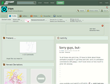 Tablet Screenshot of irism.deviantart.com