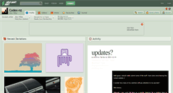 Desktop Screenshot of codex-nz.deviantart.com