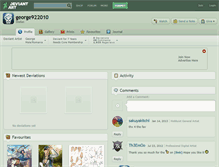 Tablet Screenshot of george922010.deviantart.com