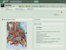 Tablet Screenshot of fractilion.deviantart.com