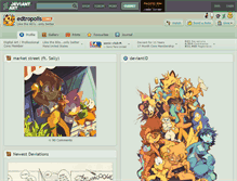 Tablet Screenshot of edtropolis.deviantart.com