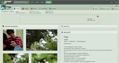 Desktop Screenshot of frige.deviantart.com
