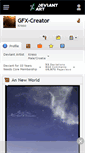 Mobile Screenshot of gfx-creator.deviantart.com