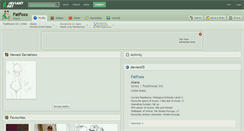 Desktop Screenshot of fatfoxx.deviantart.com