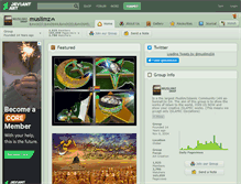 Tablet Screenshot of muslimz.deviantart.com