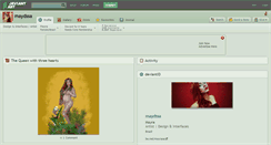 Desktop Screenshot of maydssa.deviantart.com