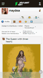 Mobile Screenshot of maydssa.deviantart.com