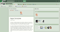 Desktop Screenshot of degreemanga.deviantart.com
