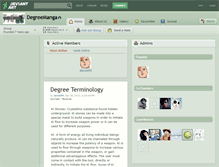 Tablet Screenshot of degreemanga.deviantart.com