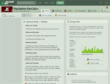 Tablet Screenshot of playstation-fanclub.deviantart.com