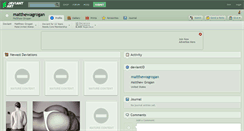 Desktop Screenshot of matthewagrogan.deviantart.com