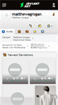 Mobile Screenshot of matthewagrogan.deviantart.com