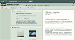 Desktop Screenshot of megaman-evolution.deviantart.com