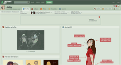 Desktop Screenshot of julipy.deviantart.com