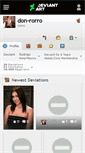 Mobile Screenshot of don-rorro.deviantart.com